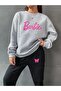 Women's Chicago Printed Sweatshirt and Sweatpants Set - 2