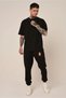 Dog Printed Tshirt tracksuit bottom top Set - 2
