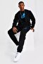 Men's Ken Printed Sweatshirt and Sweatpants Set