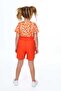 Spring Flowers Patterned Girl's Suit - 7