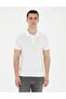 White Slim Fit Basic T-shirt