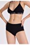 5-Pack Black Cotton Elastane Blend High Waist Women's Slip Olivia Maxi - 2