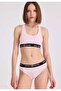 LILY 2-Piece Pink Cotton Elastane Blend Women's Bustier - 2