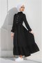 Dress Girls Kids Dress Aerobin Linen Fabric Hijab Suitable Long Length Kids Dress - 8