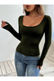 Women's Long Sleeve Boat Neck Bodysuit