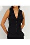 WOMEN'S V-NECK SIZED STYLISH VEST - 2