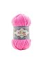 Subebek 5 Pcs Velluto Velvet Hand Knitting Yarn Color: 121 Pink