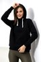 Chardonnay Hooded Sweatshirt 19491 Black - 2
