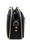 Women's Black 5 Compartment Shoulder and Crossbody Bag - 5