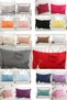 Red Colored Ranforce Cotton Fabric Cover Model Pillowcase 2-Pack 50X70 cm Size - 2