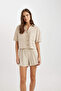 Women's Beige Shirt - V2523Az/Bg614 - 4