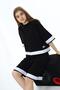 Girl's Oversize 100% Cotton Half Sleeve Shorts Top and Bottom Tracksuit Set - 7