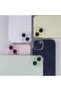 Camera Lens Protector Silvery Metal Crystal Tempered Glass Lens Cover for iPhone 15/15 Plus - 3