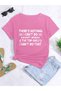 "There's Nothing I Can't Do" Printed Oversize T-Shirt