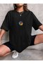 Colorful Flower Printed T-shirt