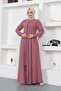 Pleated Aerobin Ferace Dried Rose - 4