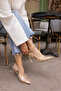 Payette Women's Gold Sequined Heel Sandals - 3
