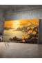 Sun and Gold Flower Living Room Hallway Office Canvas Painting