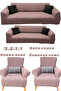 Jakarli Sofa Cover Set Cover 3+2+1+1 Lasiq Washable Lycra
