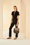 Women's Black Backpack 05PO24Y1839