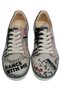 Women's Vegan Leather Multicolored Sneakers - Dance with Me Design - 2