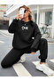 One Printed Women's Sweatshirt and Sweatpants Set