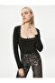 Women's Black Blouse - 4wak90488ht - 3
