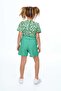 Spring Flowers Patterned Girl's Suit - 6