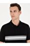Black Slim Fit Polo Neck T-Shirt - 2