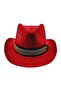 Unisex Nubuck Cowboy Trilby Hat - 5