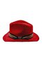 Unisex Nubuck Cowboy Trilby Hat - 3