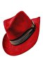 Unisex Nubuck Cowboy Trilby Hat - 4