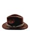 Unisex Nubuck Cowboy Trilby Hat - 3
