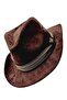 Unisex Nubuck Cowboy Trilby Hat - 7