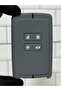 Renault Megane 4 Clio E-Tech Austral Megane E-Tech Silicone Key Case with Honeycomb Pattern - 3