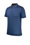 Men's Summer Knitwear Polo Neck Indigo T-Shirt Regular Fit - 4950 - 3