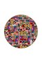 Mixed Themed Frame Geometric Pattern Woven Base and Decorative Washable Carpet Miravip8547 - 4