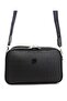 Women's Black 5 Compartment Shoulder and Crossbody Bag - 6