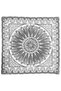Placemat Special Embroidery Design Square Plate Sun Table and Presentation Set Dowry Rack Gray - 6