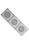 Placemat Special Embroidery Design Square Plate Sun Table and Presentation Set Dowry Rack Gray - 5