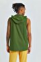 Hooded Shirt Green - 4