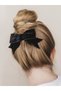 Bow collet buckle velvet ribbon buckle clip buckle