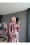 Women's Hijab Prayer Dress Powder