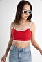 قميص رياضي نسائي قصير بحمالات - 2