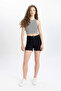 Women's Black Shorts - A1959Ax/Nm40 - 2