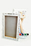 Tiny Astronaut Painter Set for Kids - 20x30 cm Canvas with Sketch, 2 Brushes and Palette Included - 6