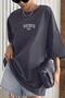 Dont Announce Smoked Oversize Salas Boyfriend Women's T-shirt - 4