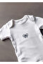 Short Sleeve 100% Cotton Baby Bodysuit with Little Koala Design - 2