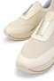 Women's Genuine Leather Beige Sneakers & Sports Shoes - 4
