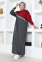 ANTHRACITE Stripe Detailed Sports Dress - 4